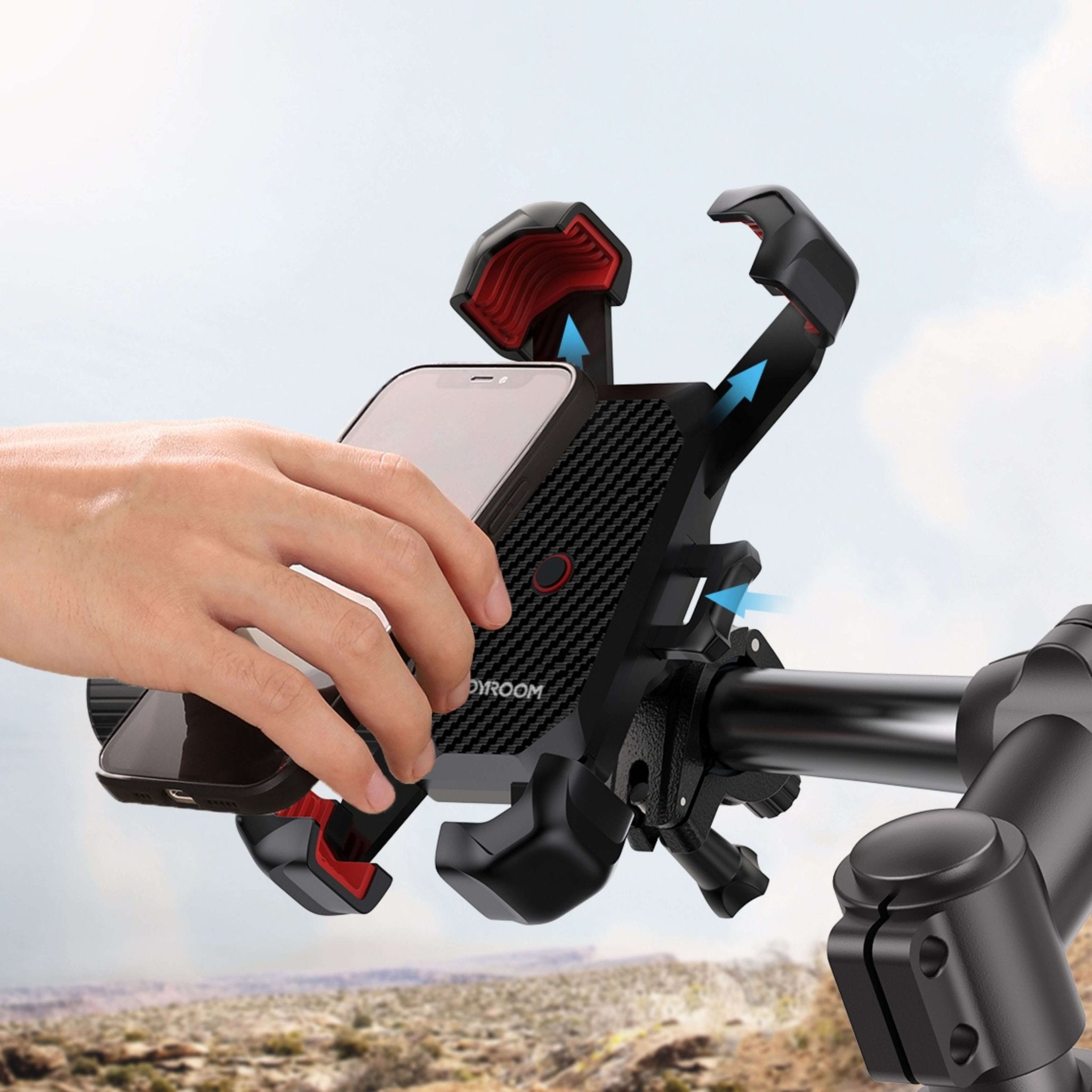 360° SmartBike telefonholder – universell, dreibar og sikker holder for alle smarttelefoner - nordsykkel.no