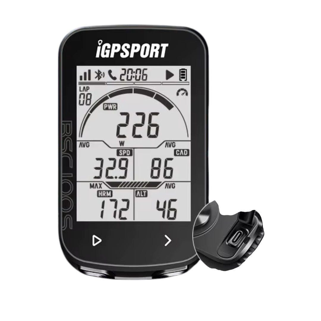 GPS - sykkelcomputer BSC100S - Nøyaktig GPS - navigasjon på farten - nordsykkel.no