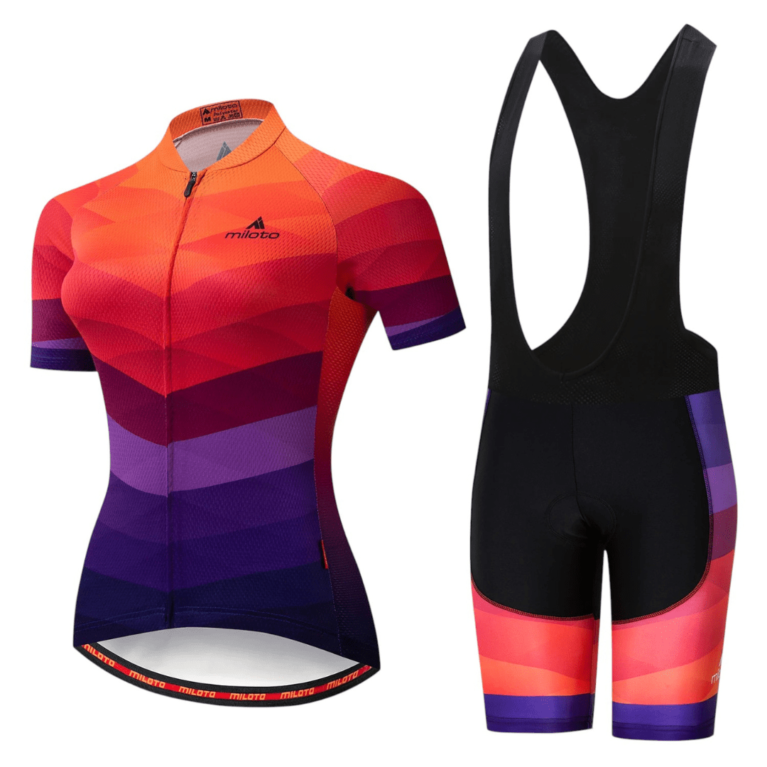 MILOTO Kvinners sykkelsett langt – komfortabel og stilig - nordsykkel.no