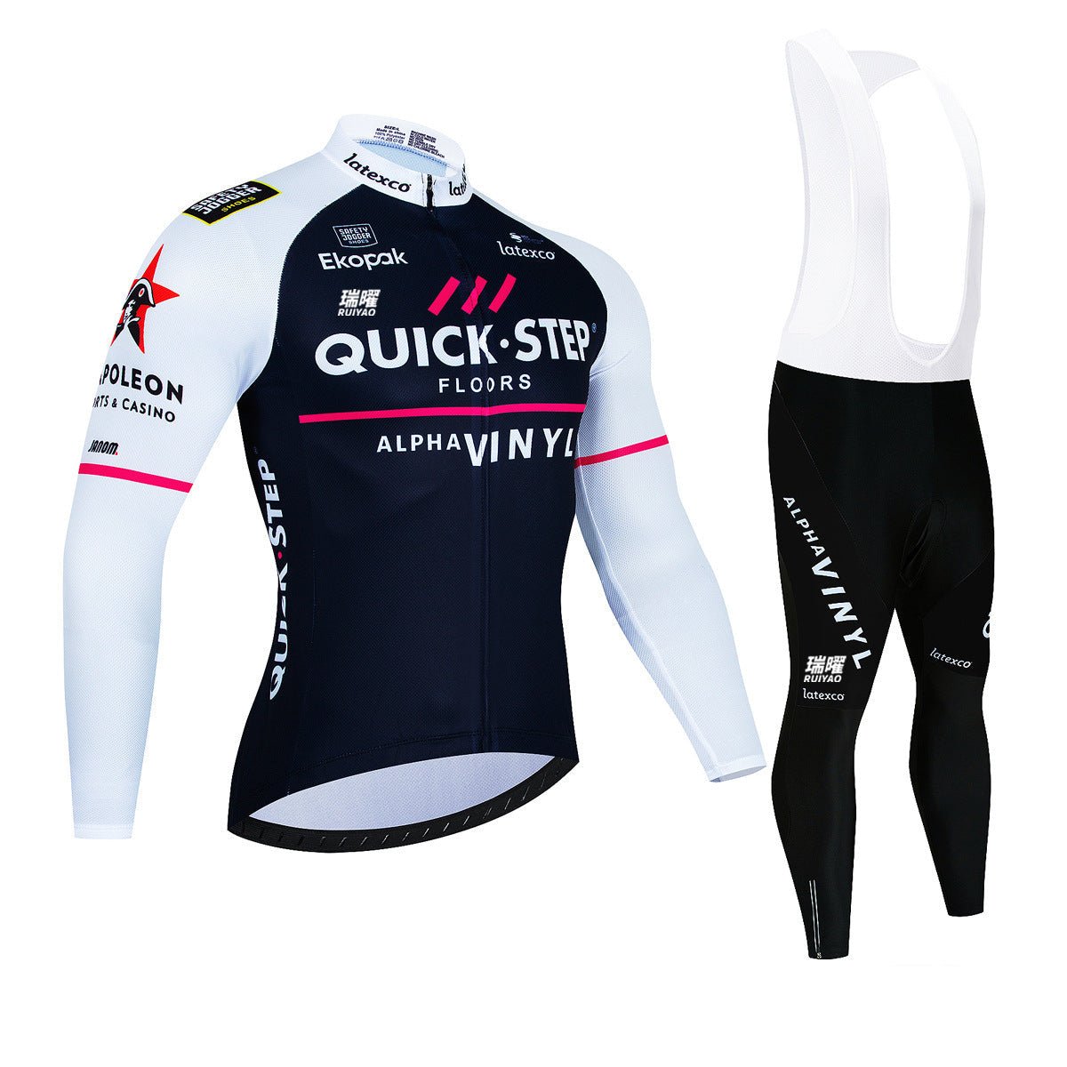 Quick Step Pro - sykkelsett med lange ermer – komfortabelt og pustende sykkelantrekk - nordsykkel.no
