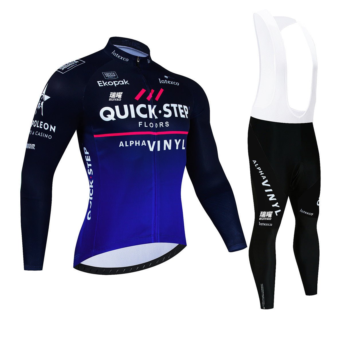 Quick Step Pro - sykkelsett med lange ermer – komfortabelt og pustende sykkelantrekk - nordsykkel.no