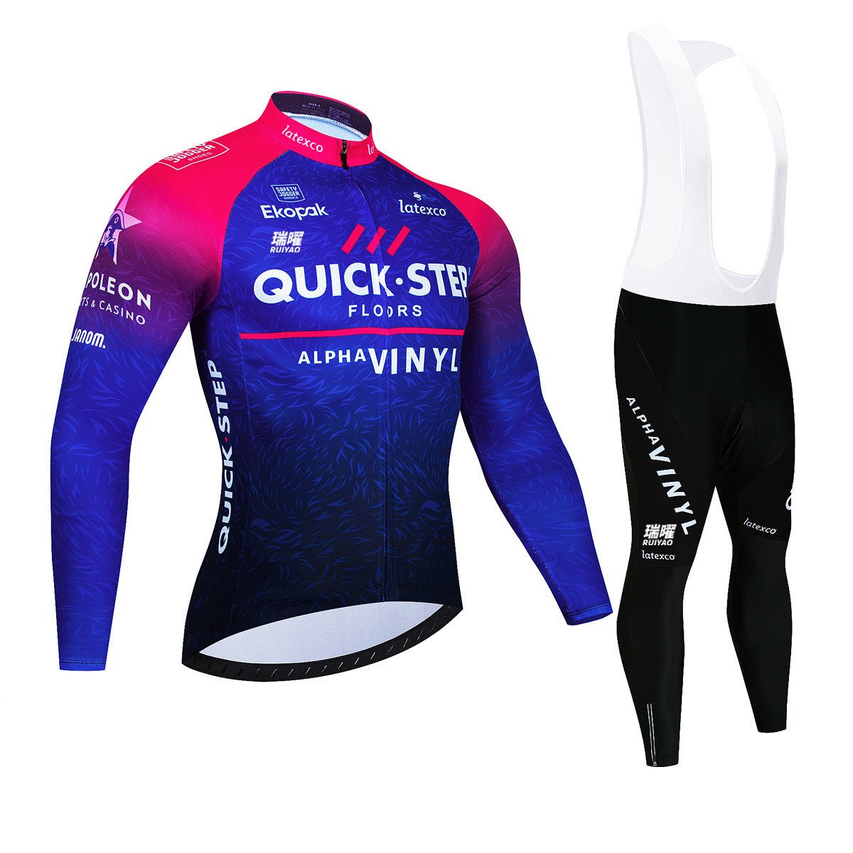 Quick Step Pro - sykkelsett med lange ermer – komfortabelt og pustende sykkelantrekk - nordsykkel.no