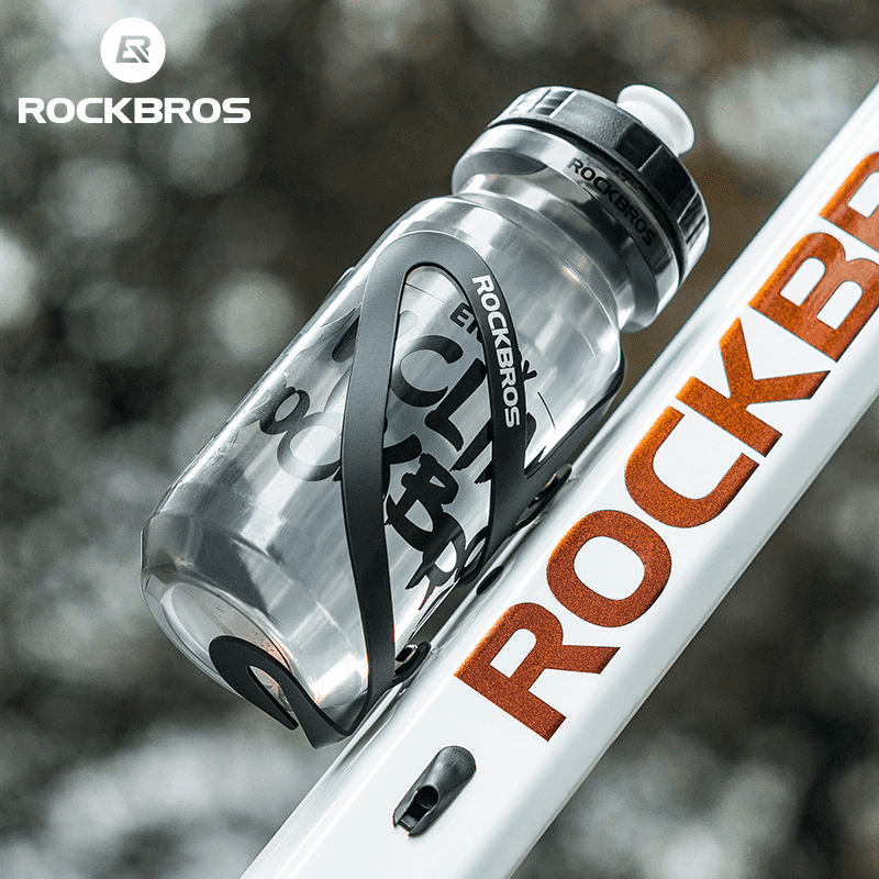 ROCKBROS Flaskeholder svart - solid, lettvekt og enkel å feste - nordsykkel.no