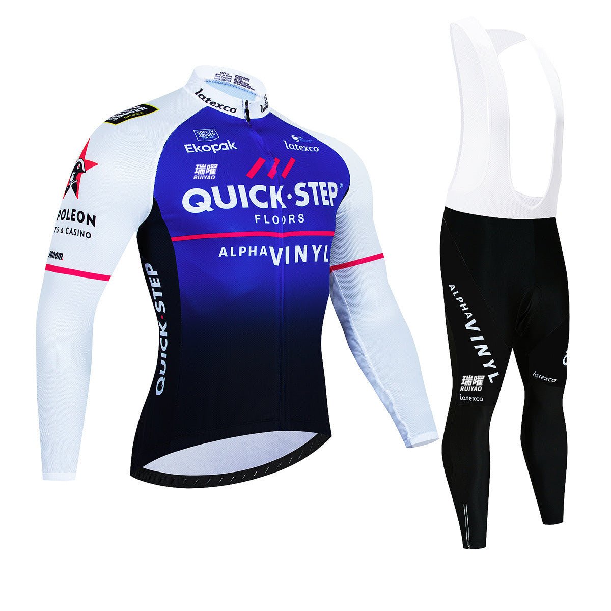 Quick Step Pro - sykkelsett med lange ermer – komfortabelt og pustende sykkelantrekk - nordsykkel.no